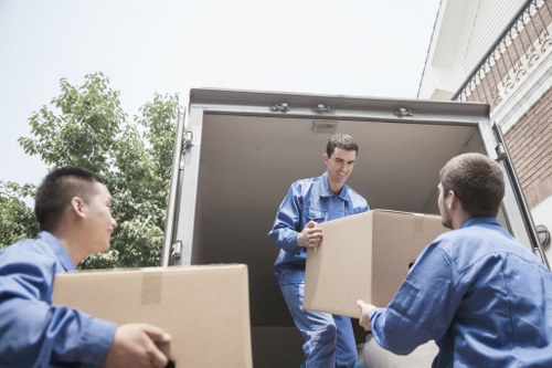 Moving day preparation for Lambeth removals