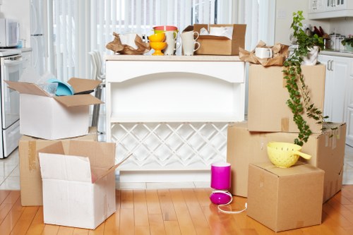 Licensed waste removal and disposal during a van service