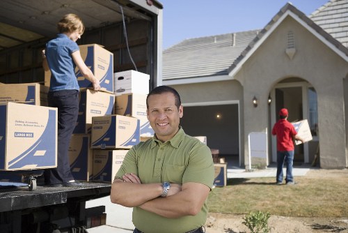 Customer complaint review process for a moving service