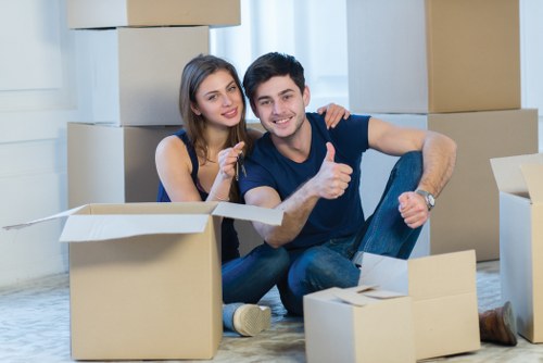 Local moving van for flat and apartment moves in Lambeth