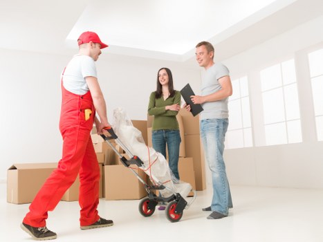 Final health and safety reminder for a man and van service