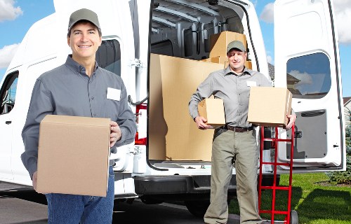 Organized room-by-room packing boxes in Lambeth